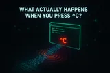 What Actually Happens When You Press ^C?